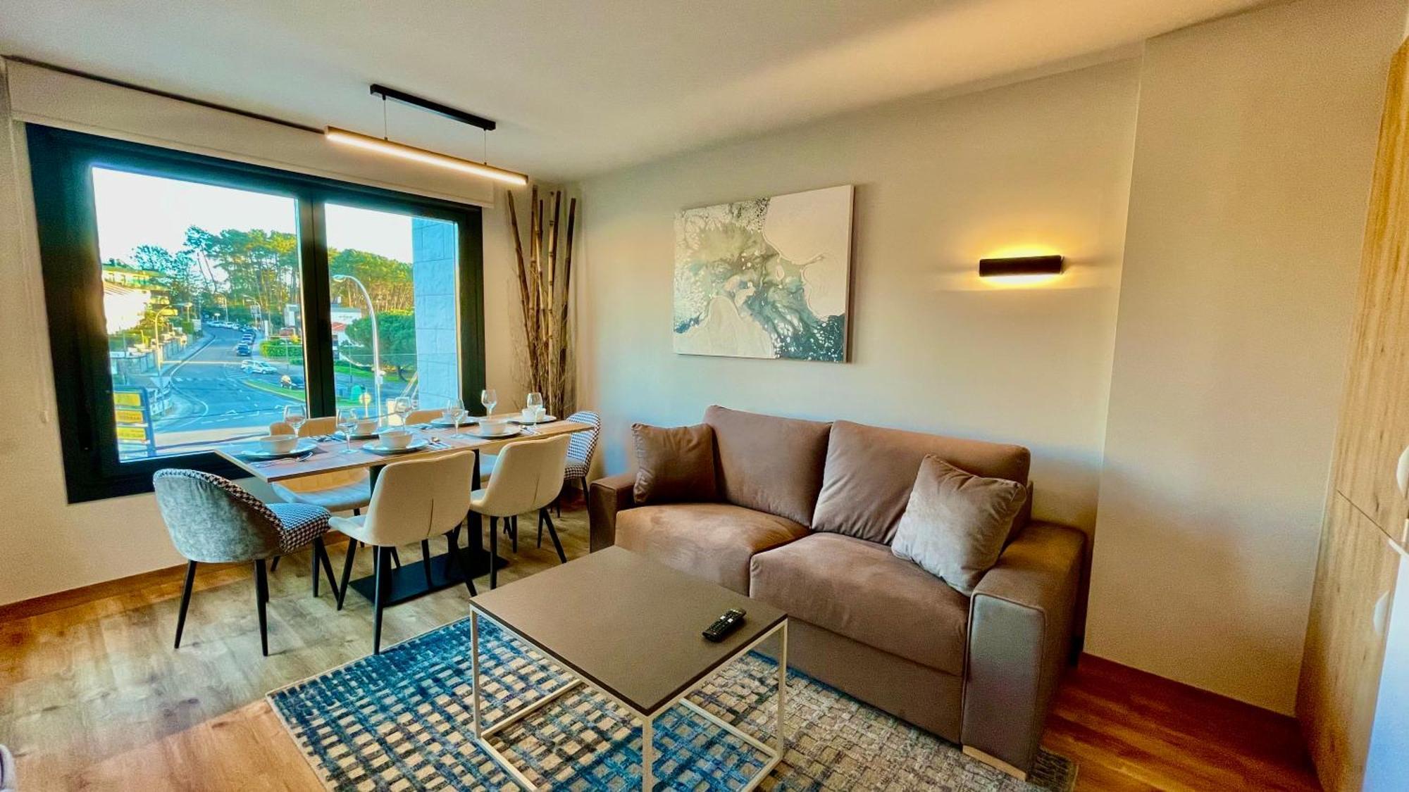 Sanxenxo Deluxe Apartamentos Habitación foto
