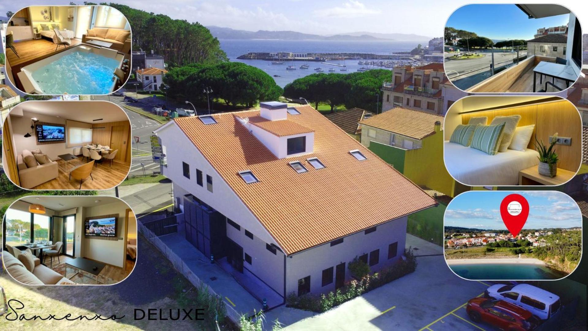 Sanxenxo Deluxe Apartamentos Exterior foto